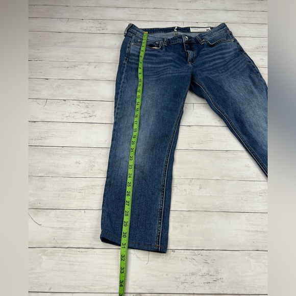 Rag & Bone Women’s Size 29 Dre Low-Rise Slim Boyfriend Denim Jeans - Picture 12 of 13